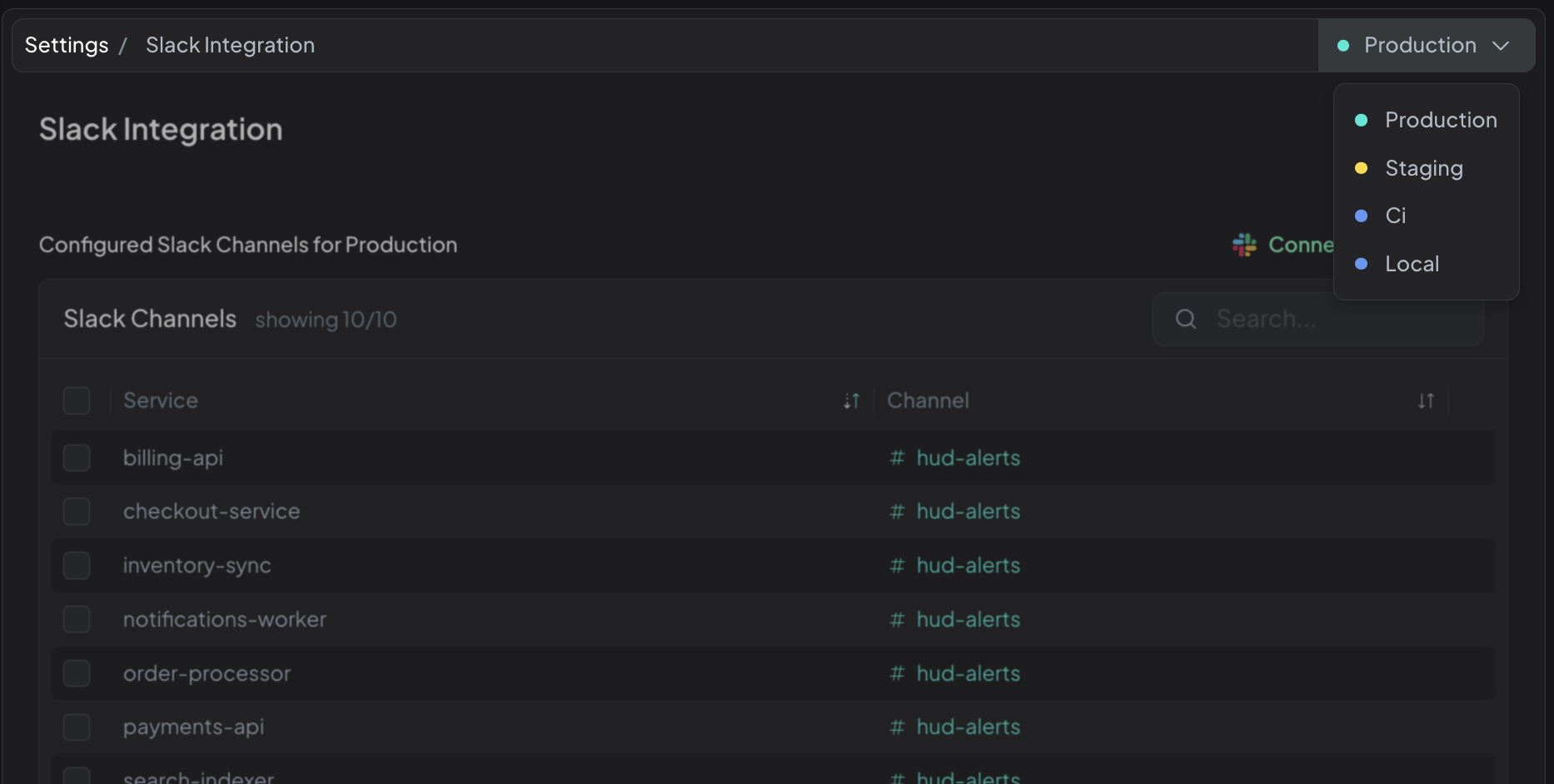 Issue Detection for Multiple Environments